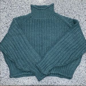 H&M Turtleneck Cropped Knit Sweater